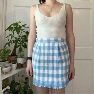 Draper James Gingham Skirt